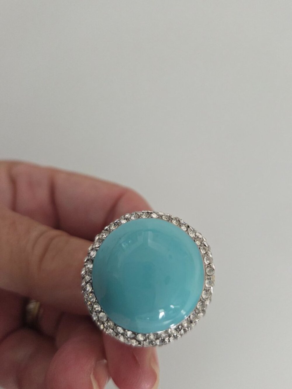Turquoise Cocktail Ring - Picture 5 of 5